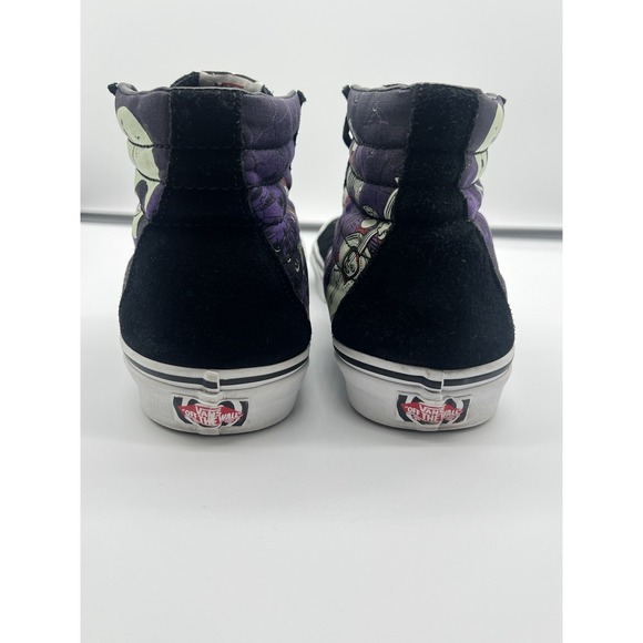 VANS Sk8-Hi x Disney The  Nightmare Be4 Christmas Jacks Lament Sneakers M8.5/W10 - Picture 5 of 13